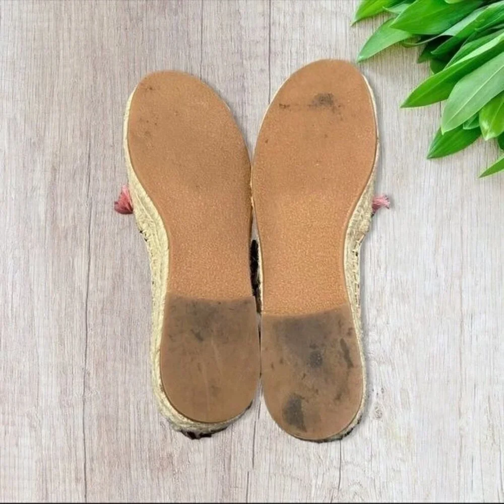 Crown Vintage Kalani Flatform Slip-On Boho Espadrille Flats 8M